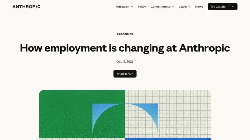 Anthropicの働き方に関する研究の見出しと公開日