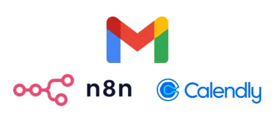 n8n・Webフォーム・Gmail連携による一次応答自動化の構成図